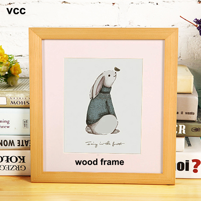 Classic Wooden Square Picture  - Engraved Wood Frame recension och pris