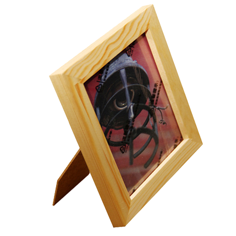 Classic Wooden Square Picture  - Engraved Wood Frame recension och pris