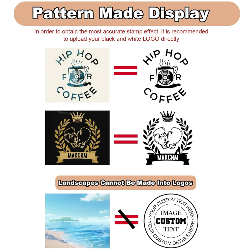 Customized LOGO Self-Inking St - Custom Photo Book recension och pris
